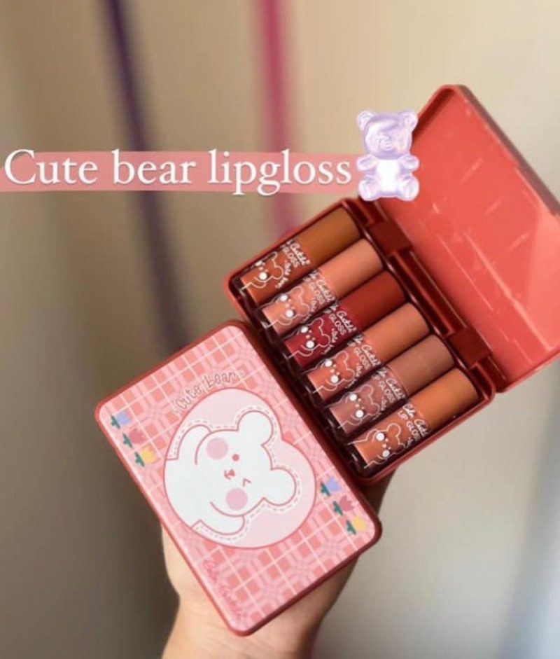 Color Castle 6ps matte Lip gloss Box