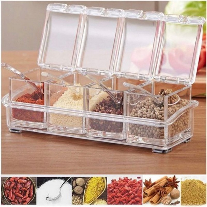 4PCS CRYSTAL SPICE BOX - Image 4