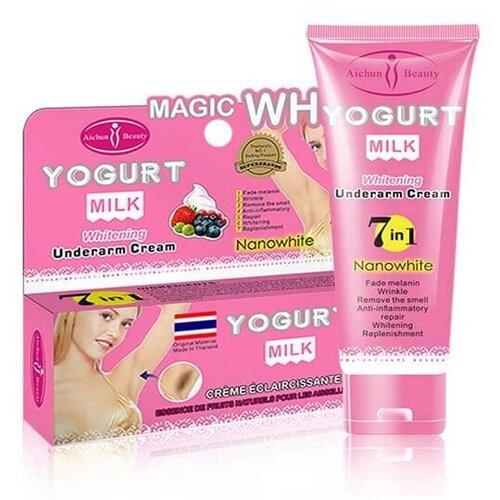 Aichun Beauty 7 in 1 Yogurt Milk Private Parts Whitening Cream 80g - Image 2