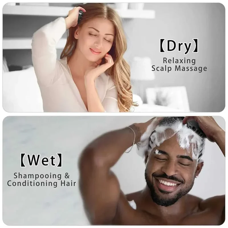 Silicone Scalp Shampoo Massager - Image 14