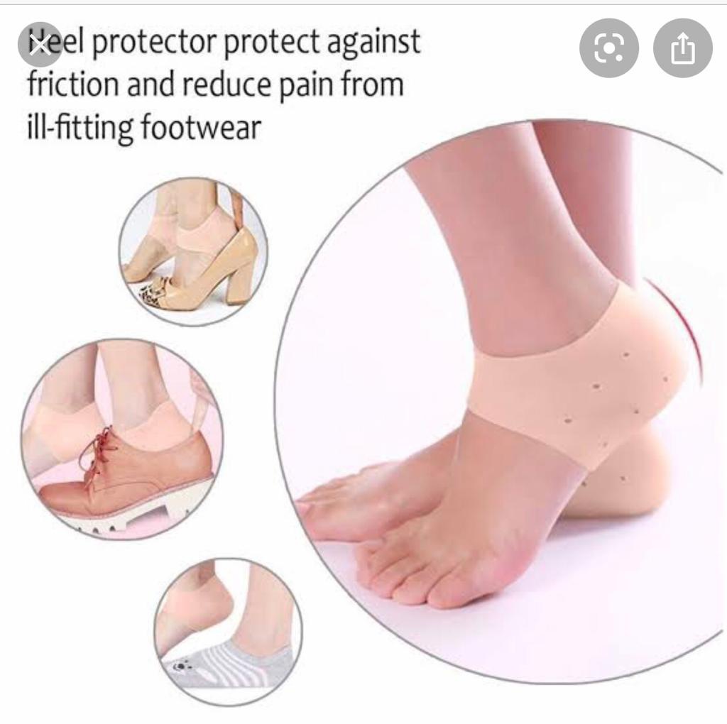 Silicon Half Heel Socks - Image 3