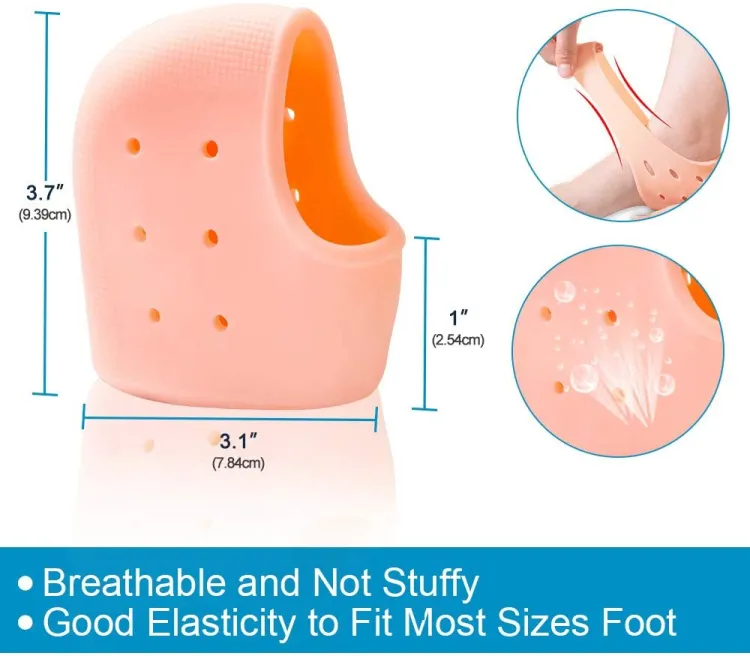 Silicon Half Heel Socks - Image 6