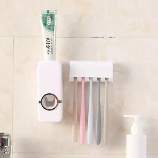 Automatic Toothpaste Dispenser Set