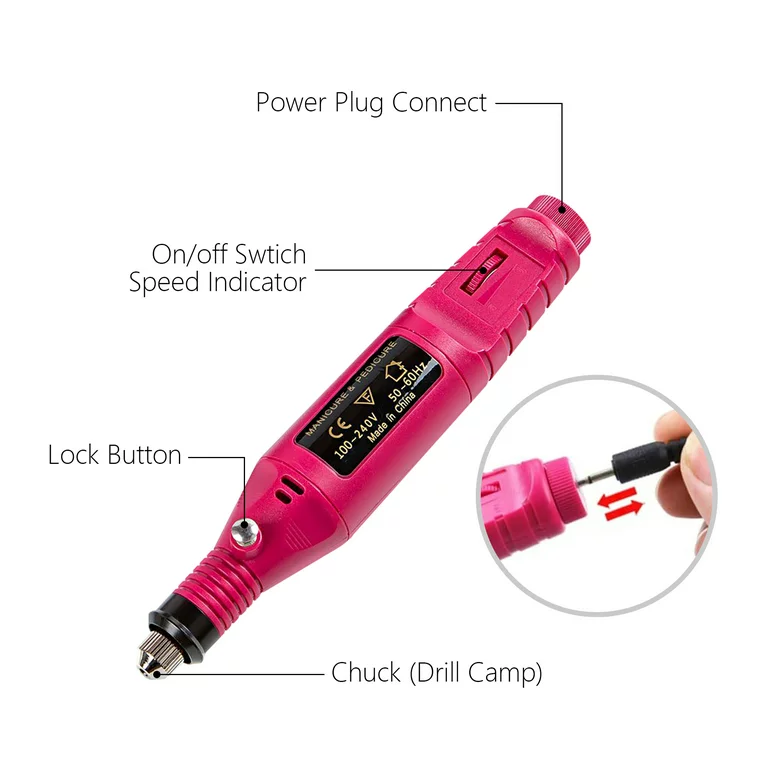 Portable Electric Nail Drill Machine - Image 2