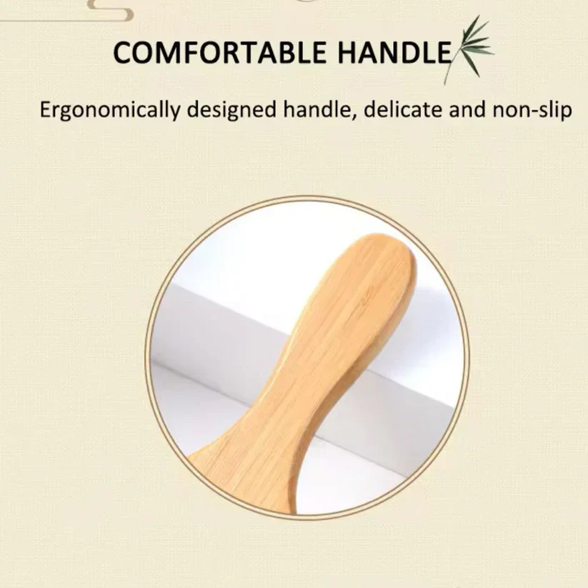 Bamboo Hair Brush - Image 3